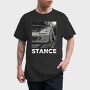 Stance Car Night Road, Tricou Barbati (Unisex)