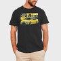 Yellow Bmw 5 Series Fast Mod, Tricou Barbati (Unisex)