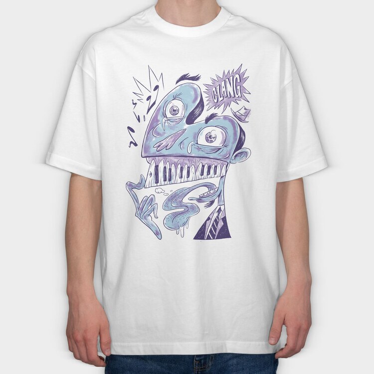 Musicians 4, Tricou Oversize Barbati (Unisex)