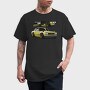 Yellow Nissan 240Sx Stance Fast, Tricou Barbati (Unisex)