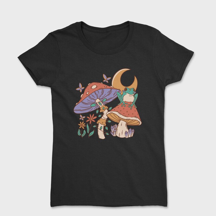 Mushroom Frog Moon, Tricou Femei