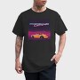 Porsche Carrera Night Grid, Tricou Barbati (Unisex)