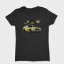 Yellow Nissan 240Sx Stance Fast, Tricou Femei