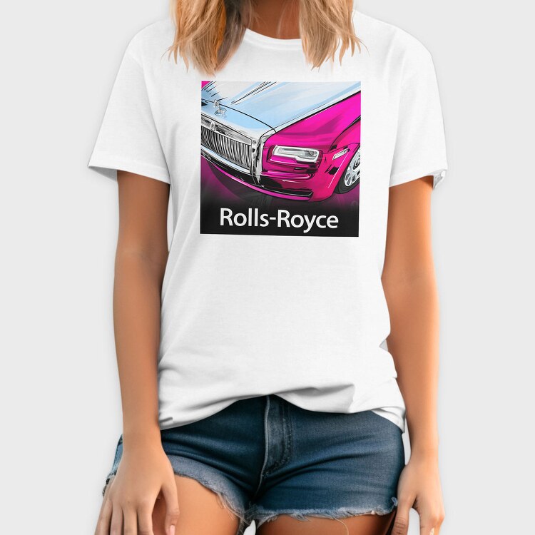Rolls Royce Pink Fantasy, Tricou Barbati (Unisex)