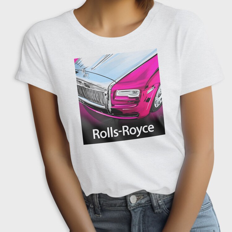 Rolls Royce Pink Fantasy, Tricou Femei