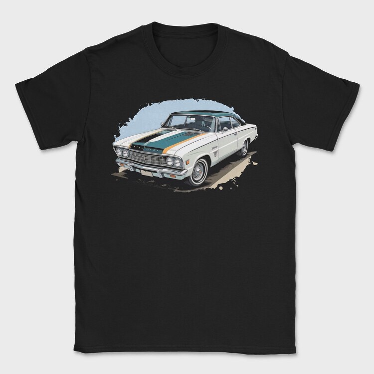 Muscle Car, Tricou Barbati (Unisex)