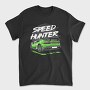 Speed Hunter Car Green Fast, Tricou Barbati (Unisex)