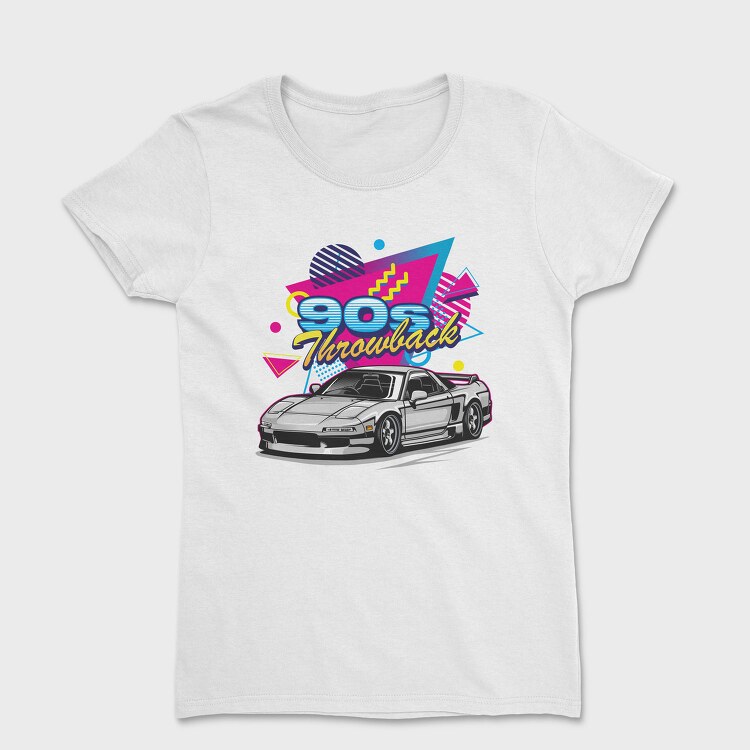 90S Throwback Car, Tricou Femei