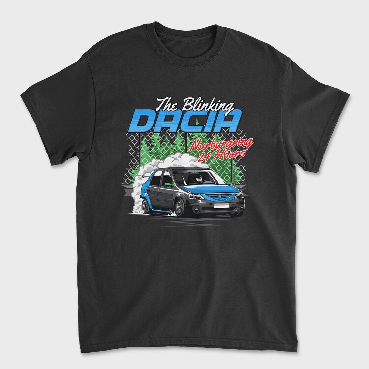 Dacia Nurburgring Drift, Tricou Barbati (Unisex)