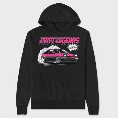 Drift Legends Tofu Delivery, Hanorac Oversize Barbati (Unisex)
