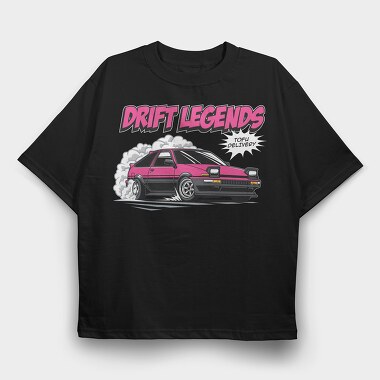 Drift Legends Tofu Delivery, Tricou Oversize Barbati (Unisex)