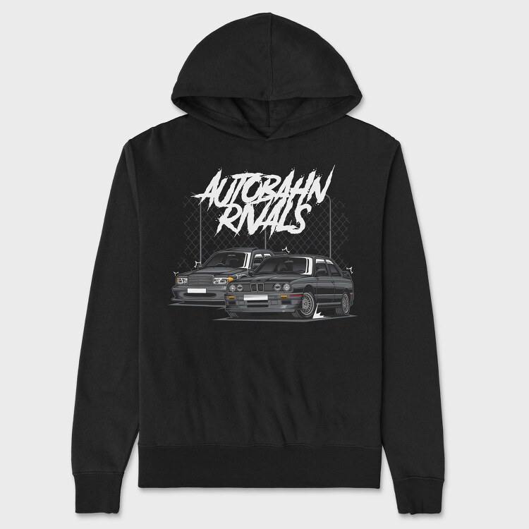 E30 Street Race, Hanorac Oversize Barbati (Unisex)