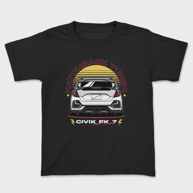 Hatchback Turbo Street Fighter, Tricou Copii