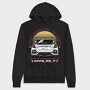 Hatchback Turbo Street Fighter, Hanorac Oversize Barbati (Unisex)
