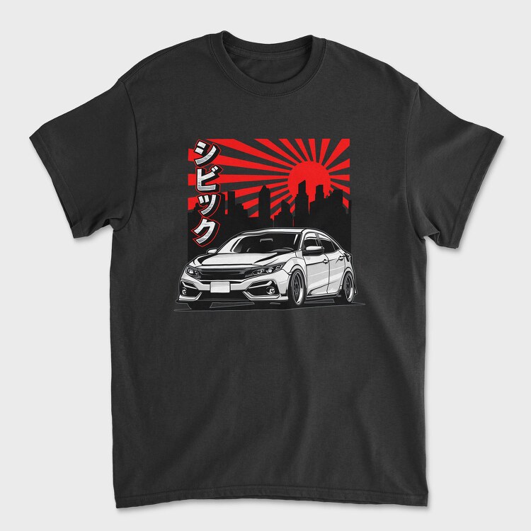 Jdm City Rush, Tricou Barbati (Unisex)