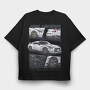 Jdm Legend Skyline R35, Tricou Oversize Barbati (Unisex)