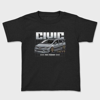 Jdm Stance Civic, Tricou Copii