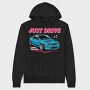 Just Drive Legend, Hanorac Oversize Barbati (Unisex)