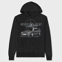 Mercedes Benz Wagon, Hanorac Oversize Barbati (Unisex)