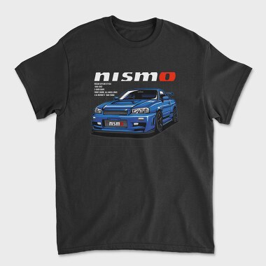 Nismo Racing Blue, Tricou Barbati (Unisex)