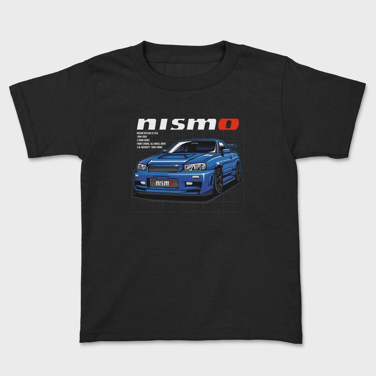 Nismo Racing Blue, Tricou Copii