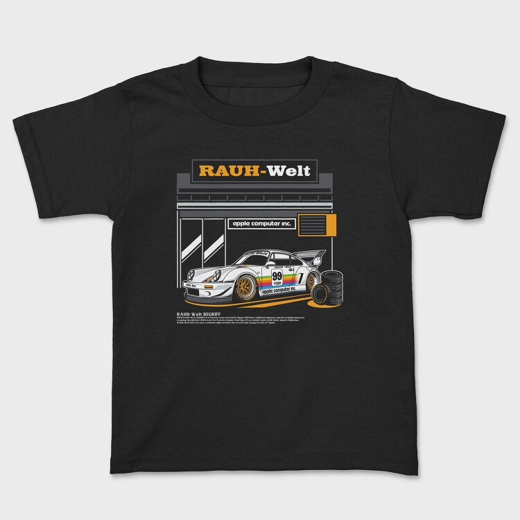 Rauh Welt Porsche 911, Tricou Copii