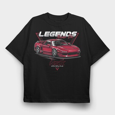Red Nsx Speed, Tricou Oversize Barbati (Unisex)