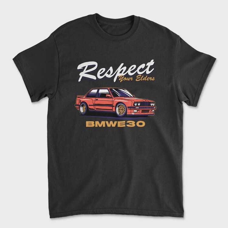 Respect Your Elders, Tricou Barbati (Unisex)