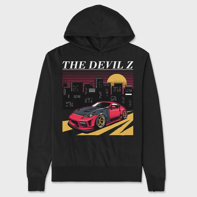 Retro City Racer, Hanorac Oversize Barbati (Unisex)