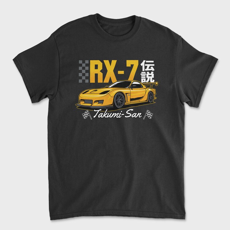 Rx7 Racing, Tricou Barbati (Unisex)