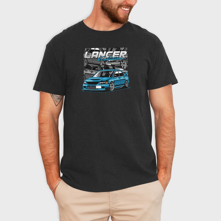 Lancer Evolution Drift, Tricou Barbati (Unisex)