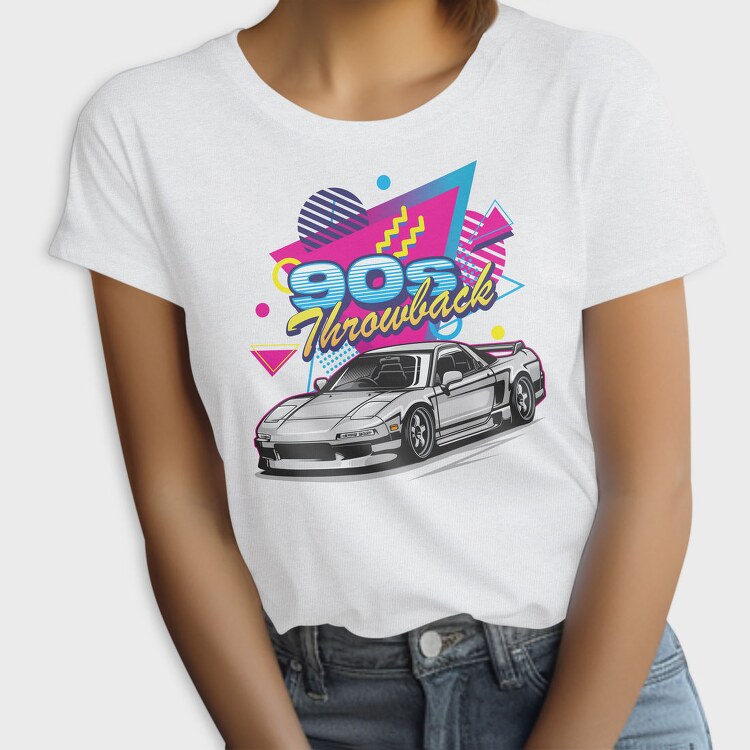 90S Throwback Car, Tricou Femei