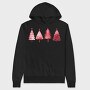 Sparkling Festive Forest, Hanorac Oversize Barbati (Unisex)