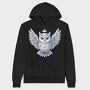 Sparkling Owl Crown, Hanorac Oversize Barbati (Unisex)