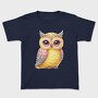 Sparkling Owl Sublimation Clipart Png 87314555, Tricou Copii