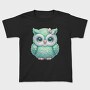 Sparkling Owl Sublimation, Tricou Copii
