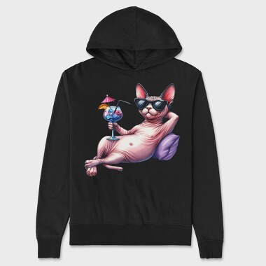 Sphynx Sunglasses Cocktail, Hanorac Oversize Barbati (Unisex)