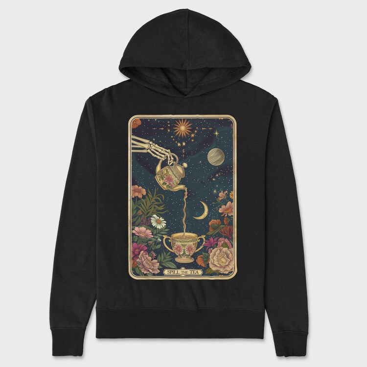 Spill The Tea, Hanorac Oversize Barbati (Unisex)