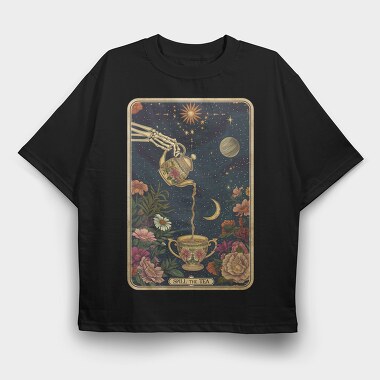 Spill The Tea, Tricou Oversize Barbati (Unisex)