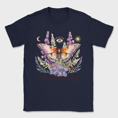 Spread Your Wings And Fly, Tricou Barbati (Unisex)