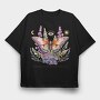 Spread Your Wings And Fly, Tricou Oversize Barbati (Unisex)