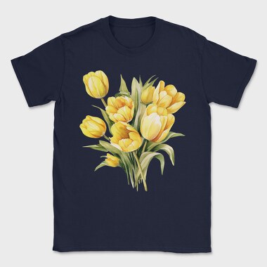 Spring Bloom Tulip, Tricou Barbati (Unisex)