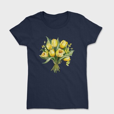 Spring Blossom Bouquet, Tricou Femei