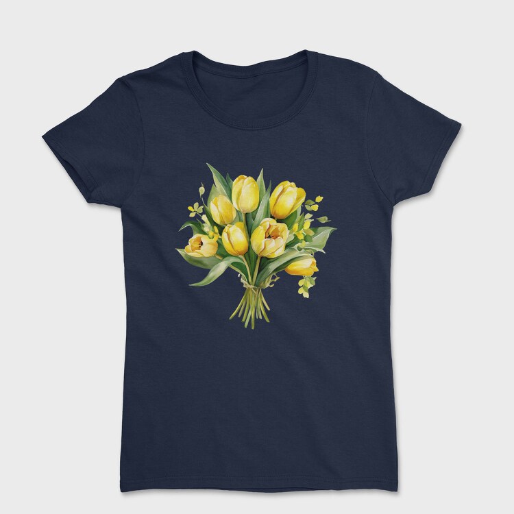 Spring Blossom Bouquet, Tricou Femei