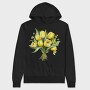 Spring Blossom Bouquet, Hanorac Oversize Barbati (Unisex)
