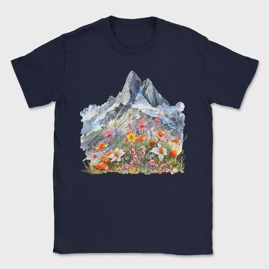 Spring Blossom Peak, Tricou Barbati (Unisex)