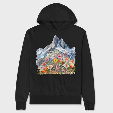 Spring Blossom Peak, Hanorac Oversize Barbati (Unisex)