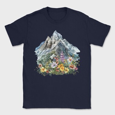 Spring Flower Peak, Tricou Barbati (Unisex)