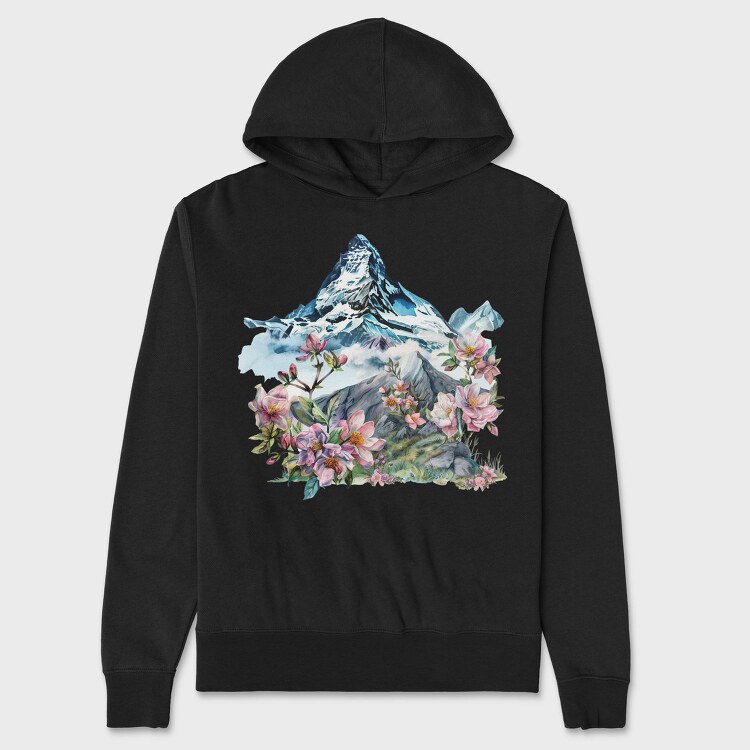 Spring Mountain Bloomer, Hanorac Oversize Barbati (Unisex)