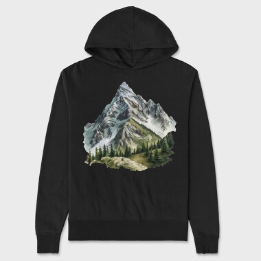 Spring Mountain Climber, Hanorac Oversize Barbati (Unisex)